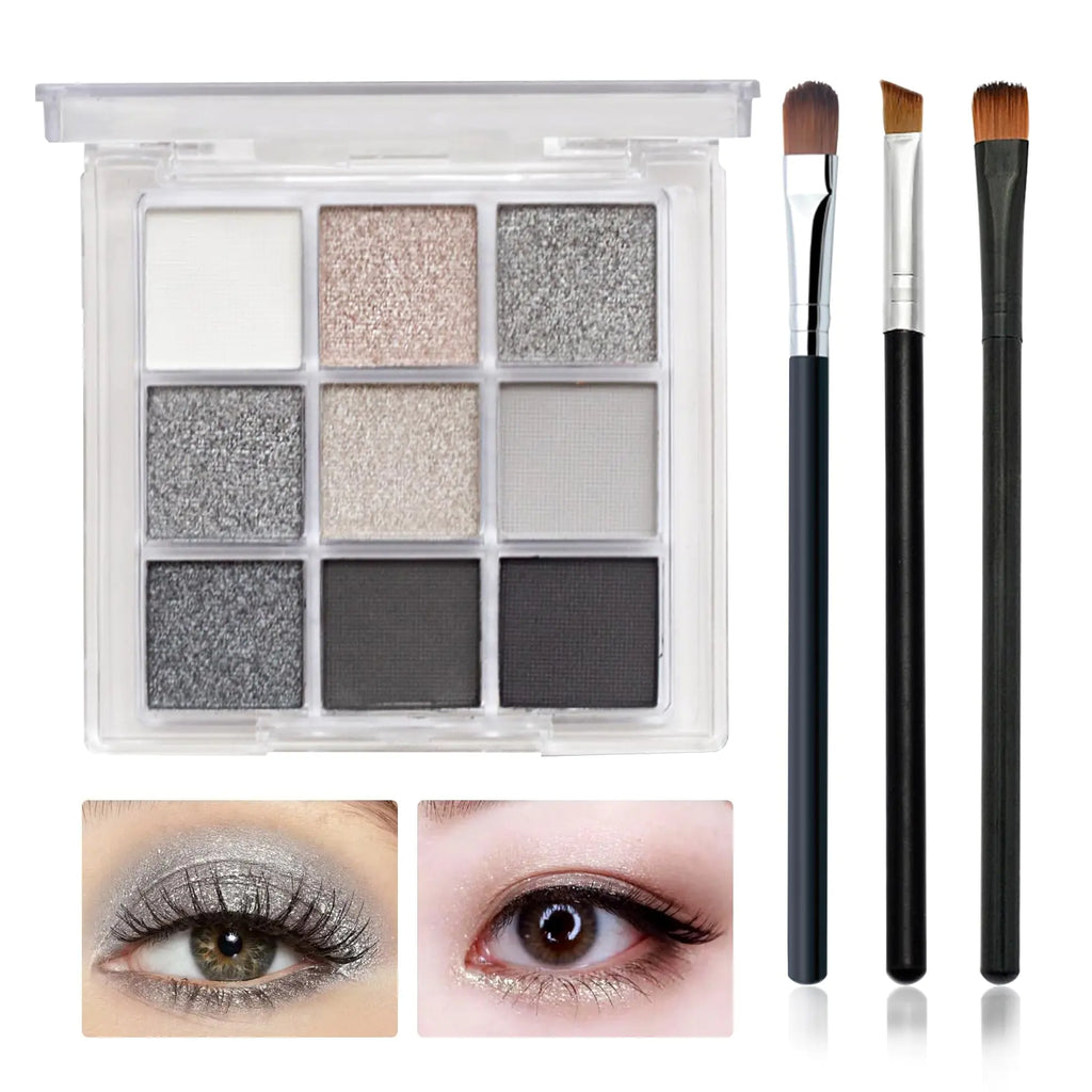 Smoky Eye Palette – 15 Colors (Matte + Shimmer)