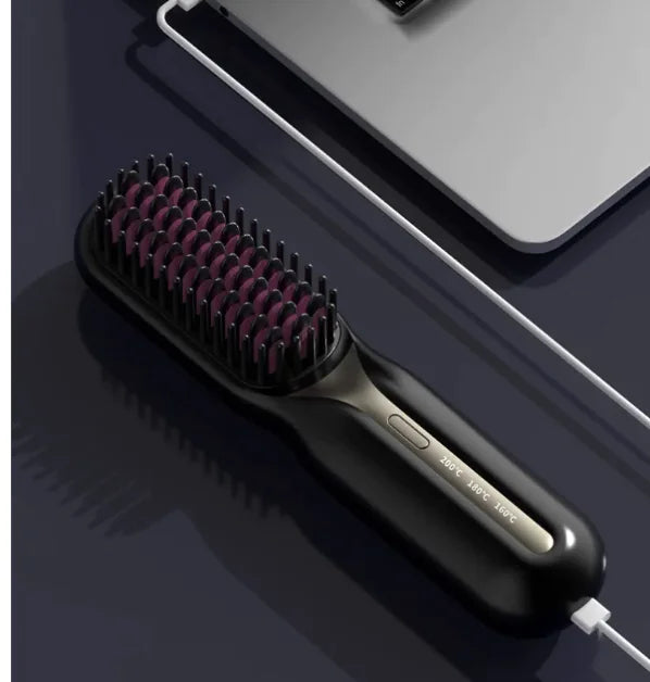 Cordless Hair Straightener – Ceramic Flat Iron