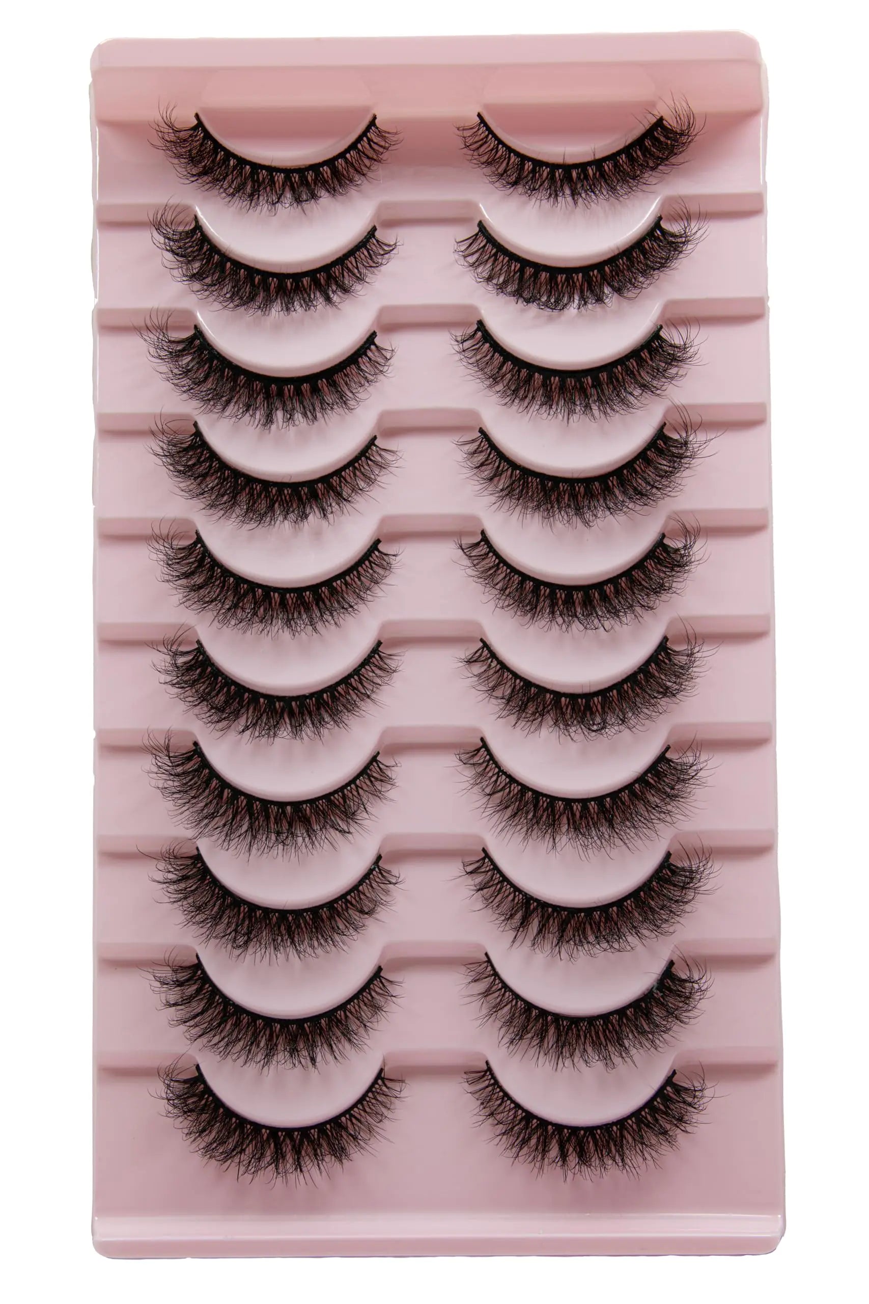 Reusable 3D Faux Mink Lash Set – 10 Pairs